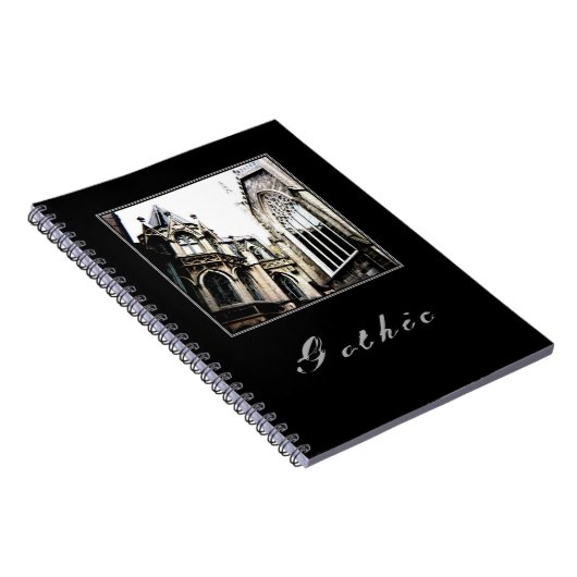 'Gothic' Notebook/Journal Notizblock (Rechte Seite)