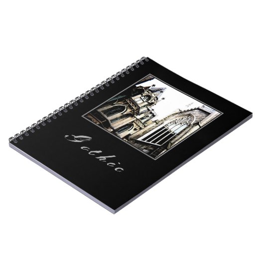 'Gothic' Notebook/Journal Notizblock (Linke Seite)