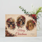 Gothic Nussknacker Frohe Weihnachten (Stehend Vorderseite)