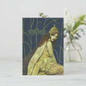 Gothic Nymph Einladung (Stehend Vorderseite)