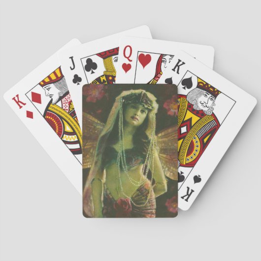 Gothic Nymph Fairy Spielkarten (Rückseite)