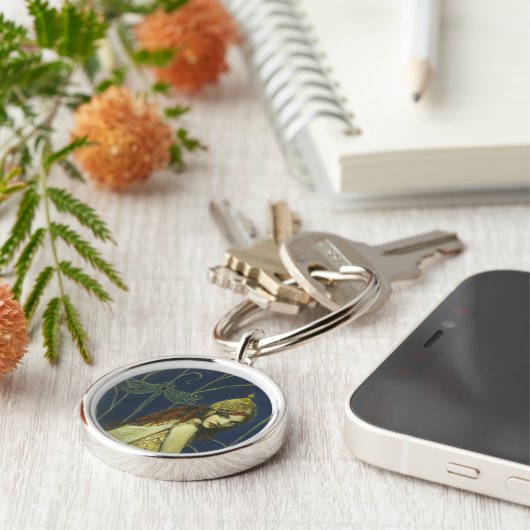 Gothic Nymph Key Chain Schlüsselanhänger (Seite)