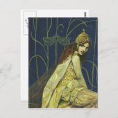 Gothic Nymph Postcard Postkarte (Vorne/Hinten)