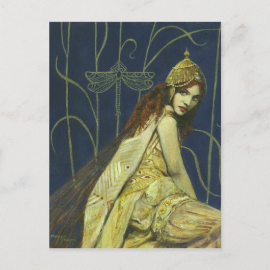 Gothic Nymph Postcard Postkarte (Vorderseite)
