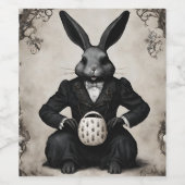 Gothic Oaster Weinetikett (Einzelnes Label)