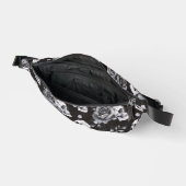 Gothic Occult Skull und Rose Bauchtasche (Offen)