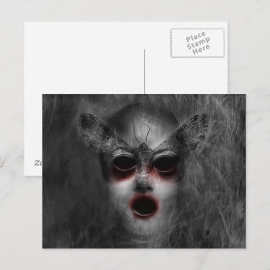 Gothic Oracle Postkarte (Vorne/Hinten)