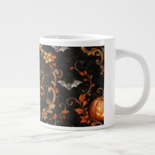 Gothic Orange Kürbis Spezialität Jumbo Tasse