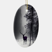 Gothic Ornament Elk in Woods (Rechts)