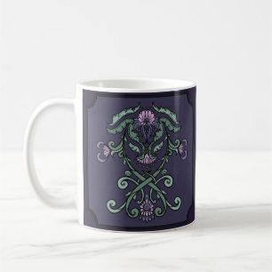 Gothic Ornamental Wappen Kaffeetasse