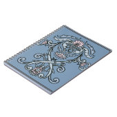 Gothic Ornamental Wappen Notizblock (Linke Seite)