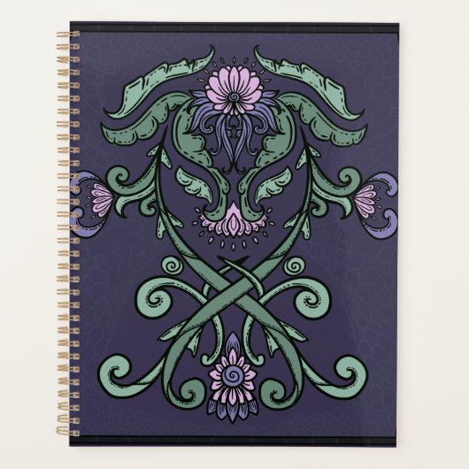Gothic Ornamental Wappen Planer (Vorderseite)