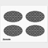 GOTHIC Oval Stickers (Blatt)
