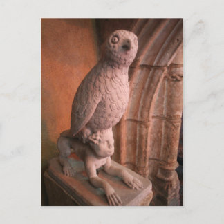 Gothic Owl Postkarte