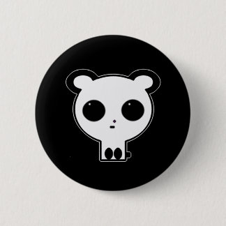 Gothic Panda Button Button Kawaii