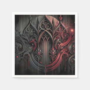 Gothic Paper Napkins Serviette