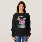 Gothic Pastel Teddy Bat Creepy Voodoo 1 Sweatshirt (Vorne ganz)