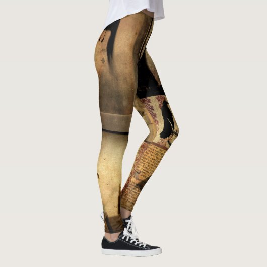 Gothic Patches Leggings (Rechts)