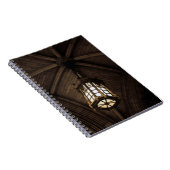 Gothic Pendant Light Spiral Foto Notebook Notizblock (Rechte Seite)