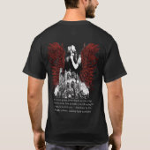 Gothic Perception Angel T-Shirt (Rückseite)