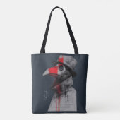 Gothic-Pestdoktor-Trash-Polka-Tasche Tasche (Rückseite)