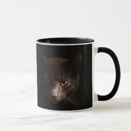 Gothic Pet Portrait Photo -  Magnificent Dark Tasse