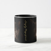 Gothic Pet Portrait Photo - Magnificent Dark Tasse (Zentrum)