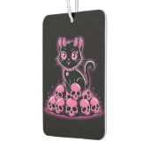 Gothic Pink Devil Cat Autolufterfrischer (Links)