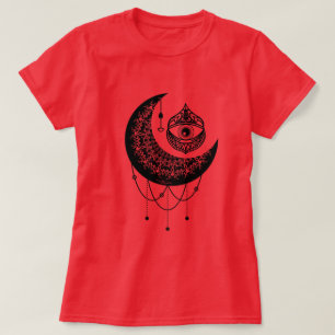 Gothic Pink und Black ink Gothic eye T-Shirt