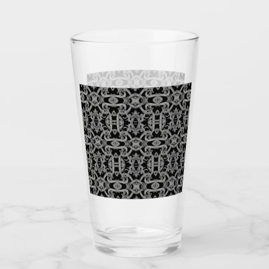 GOTHIC Pint Trinkglas Glas (Vorderseite)