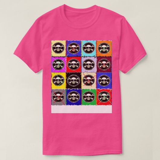 Gothic-Pirat 7 von LowEndGraphic T-Shirt (Design vorne)