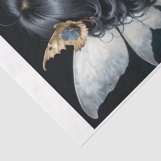 Gothic Pixie Dream Decoupage Seidenpapier (Detail)