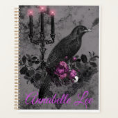 Gothic Planner Romantic Raven 2 Planer (Vorderseite)
