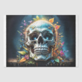 Gothic Pop Skull - Decoupage - Seidenpapier (Vorderseite)