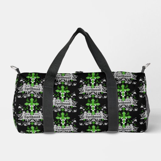 Gothic Post Punk Fashion Zubehör Duffle Bag (Vorderseite)