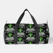 Gothic Post Punk Fashion Zubehör Duffle Bag (Rückseite)