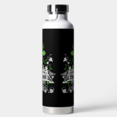 Gothic Post Punk Fashion Zubehör Trinkflasche (Rechts)