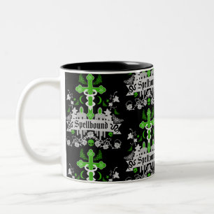 Gothic Post Punk Fashion Zubehör Zweifarbige Tasse