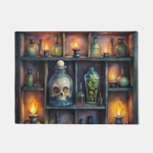 Gothic Potion Flaschen - Dunkle Apotheke Fußmatte (Vorderseite)
