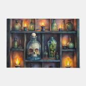 Gothic Potion Flaschen - Dunkle Apotheke Fußmatte (Vorderseite)