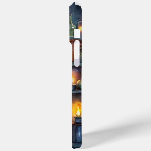 Gothic Potion Flaschen - Dunkle Fantasie Hexe Case-Mate iPhone Hülle (Rückseite / Links)