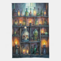 Gothic Potion Flaschen - Dunkle Fantasie Hexe