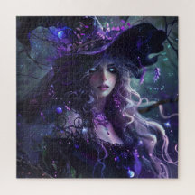 Gothic Purple Hexe
