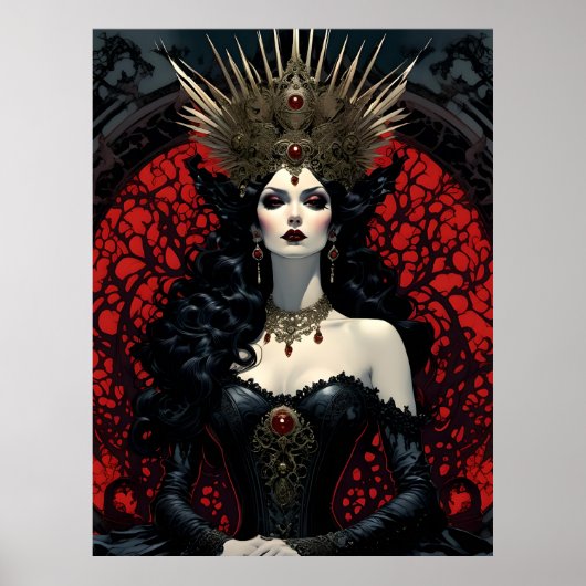 Gothic Queen Poster (Vorne)