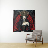Gothic Queen Wandteppich (Beispiel)