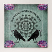 Gothic Quoth the Raven Nie mehr Puzzle (Vertikal)