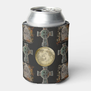 Gothic R.I.P. Grabstein keltisches Kreuz Vollmond Dosenkühler