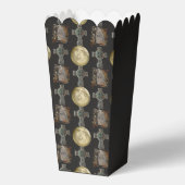 Gothic R.I.P. Headstone Celtic Cross Vollmond Art Geschenkschachtel (Rückseite)