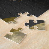 Gothic R.I.P. Headstone Celtic Cross Vollmond Art Puzzle (Seite)