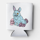 Gothic Rabbit Gothic Bunny Gothic Oster Emo Goth Dosenkühler (Vorderseite)